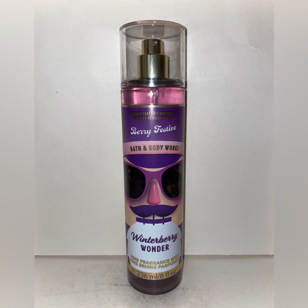Bath & Body Works Winterberry Wonder Fragrance Mist 8oz Christmas In July New